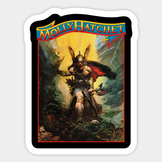 Molly Hatchet Flirting With Disaster Sticker by szymkowski